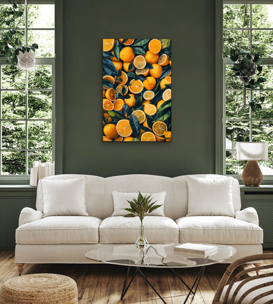 Citrus Fruit Canvas Wall Art