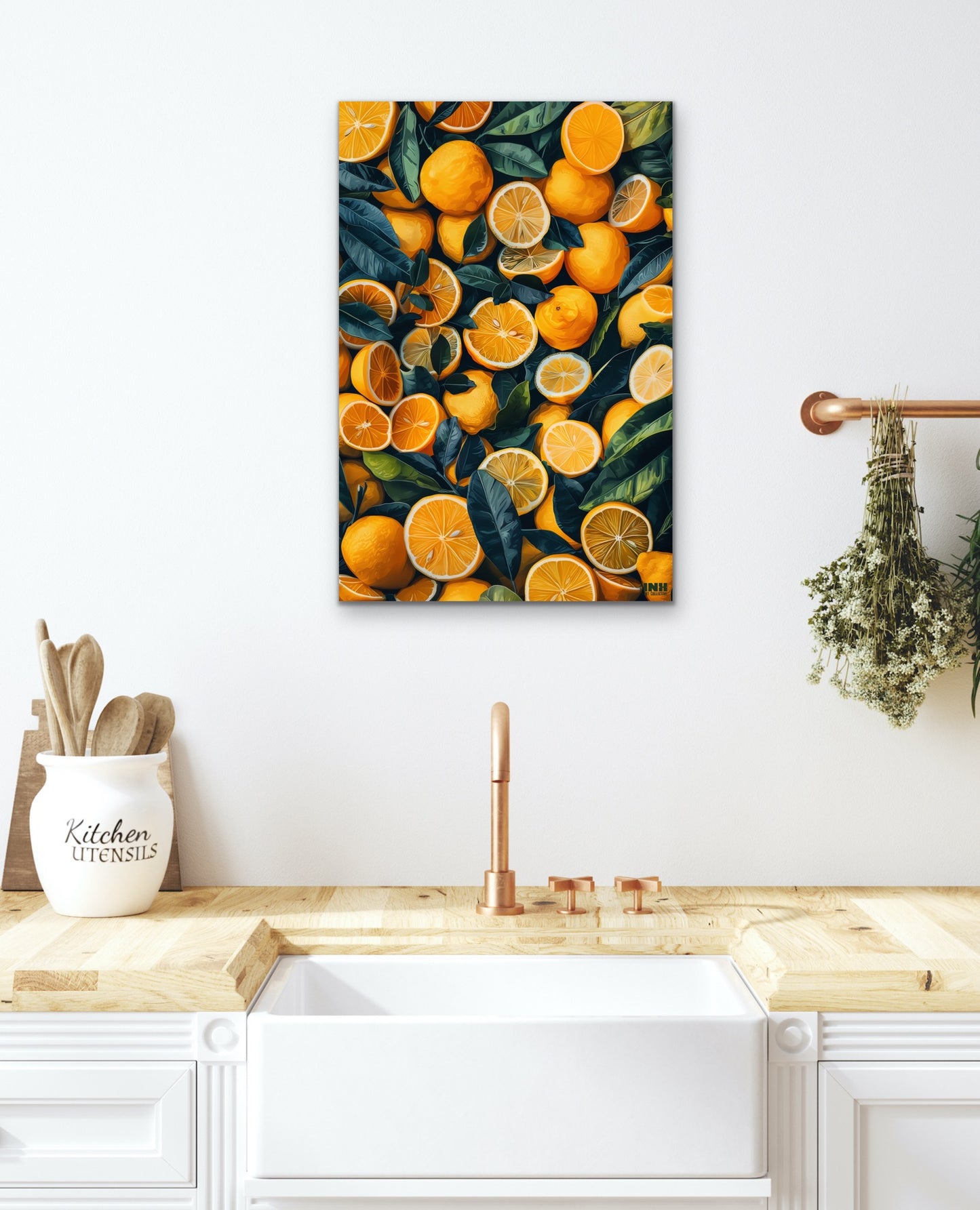 Citrus Fruit Canvas Wall Art