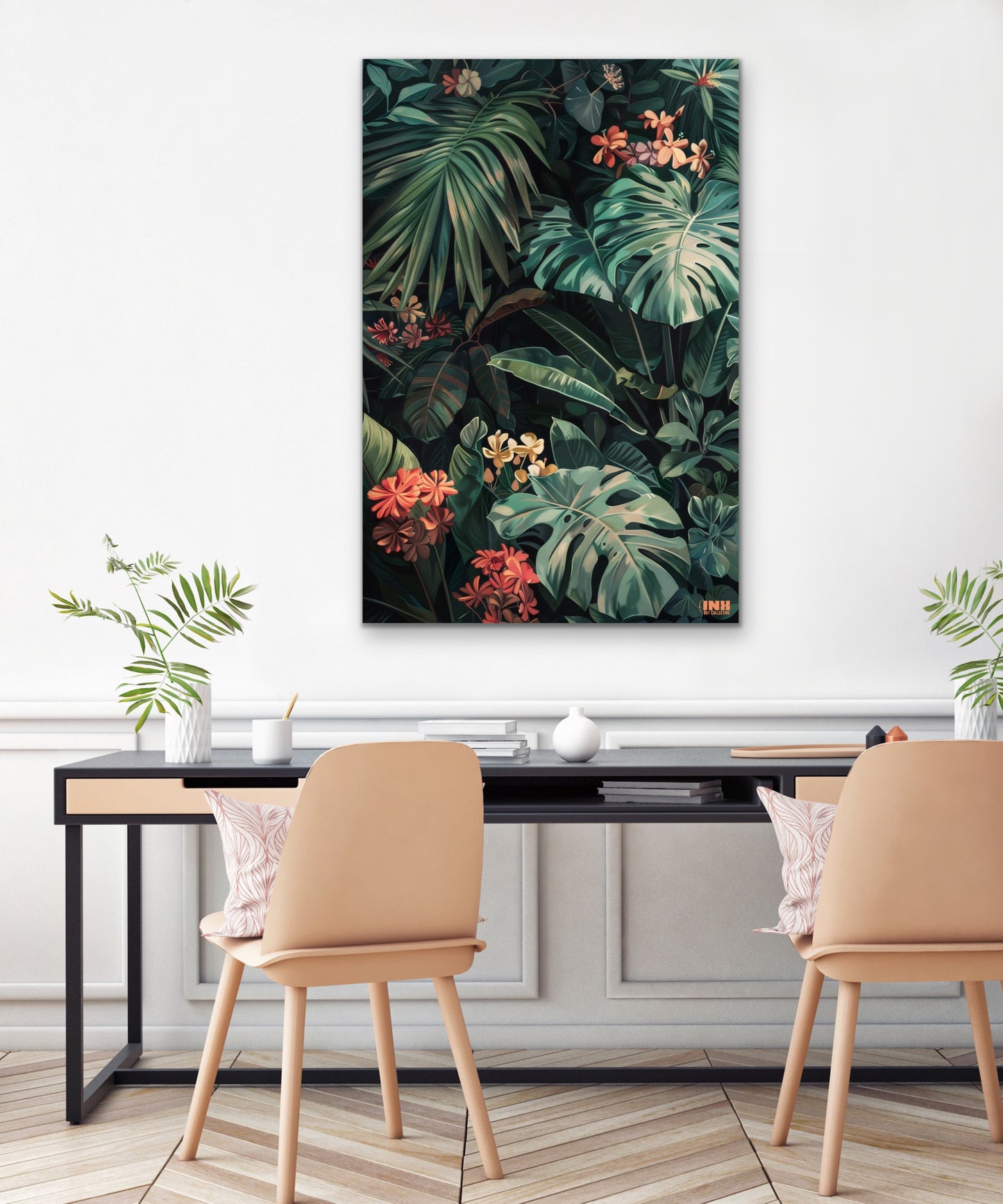 Tropical Jungle Canvas Wall Art