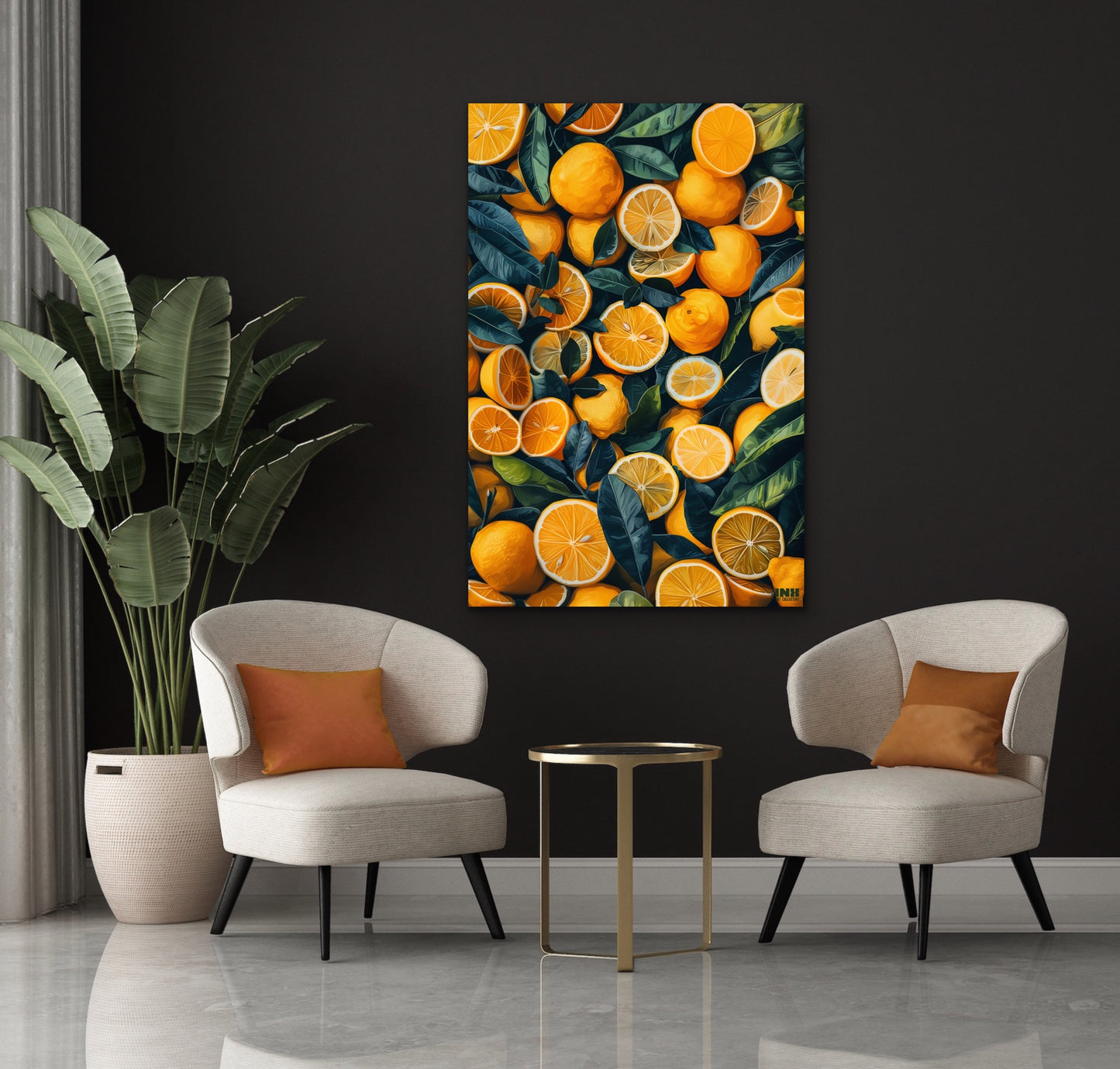Citrus Fruit Canvas Wall Art