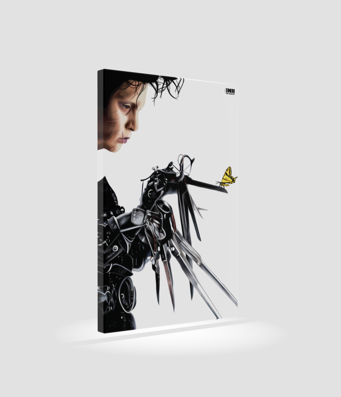 Gothic Scissorhands Canvas Wall Art