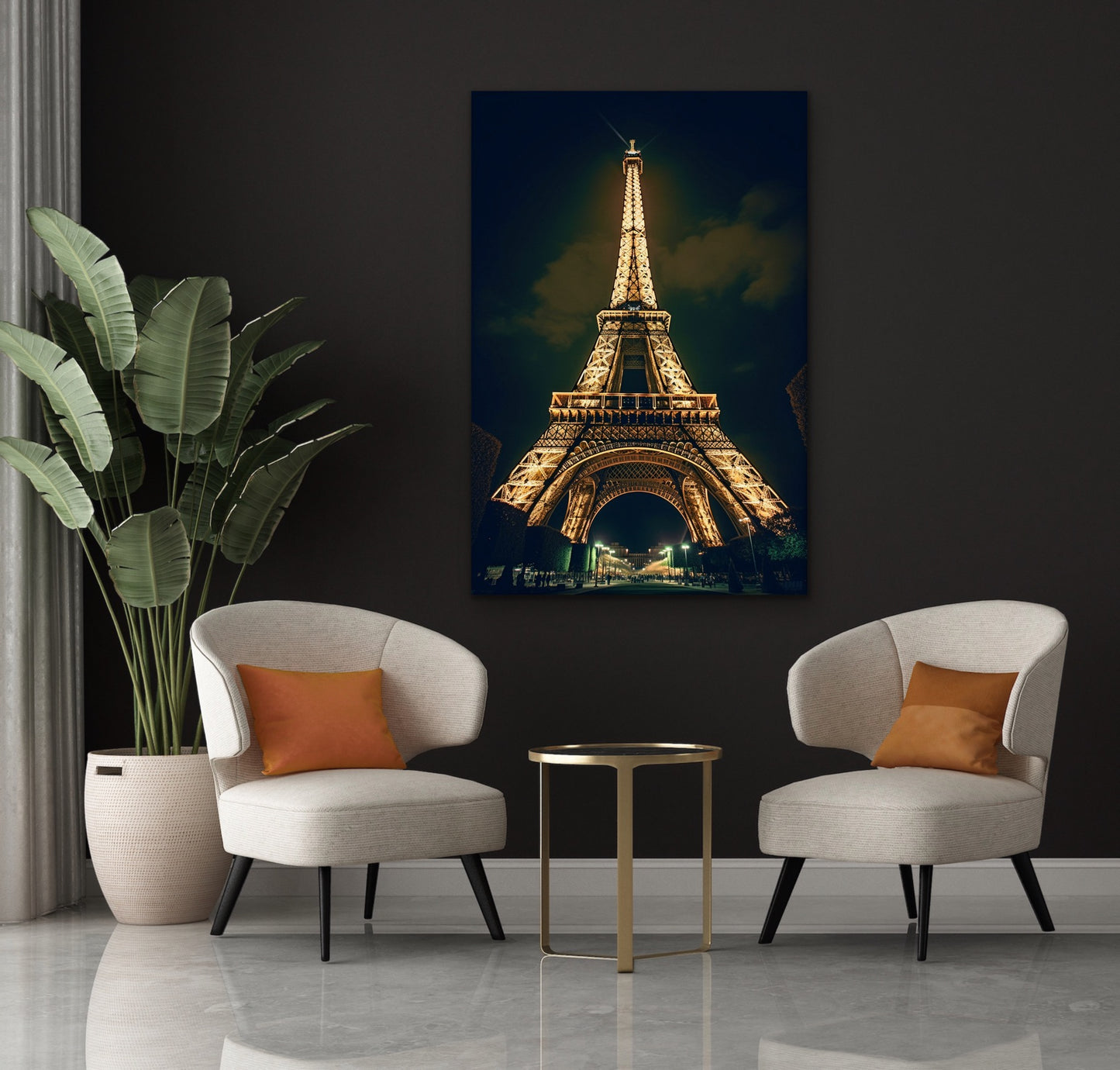 Eiffel Tower Canvas Art