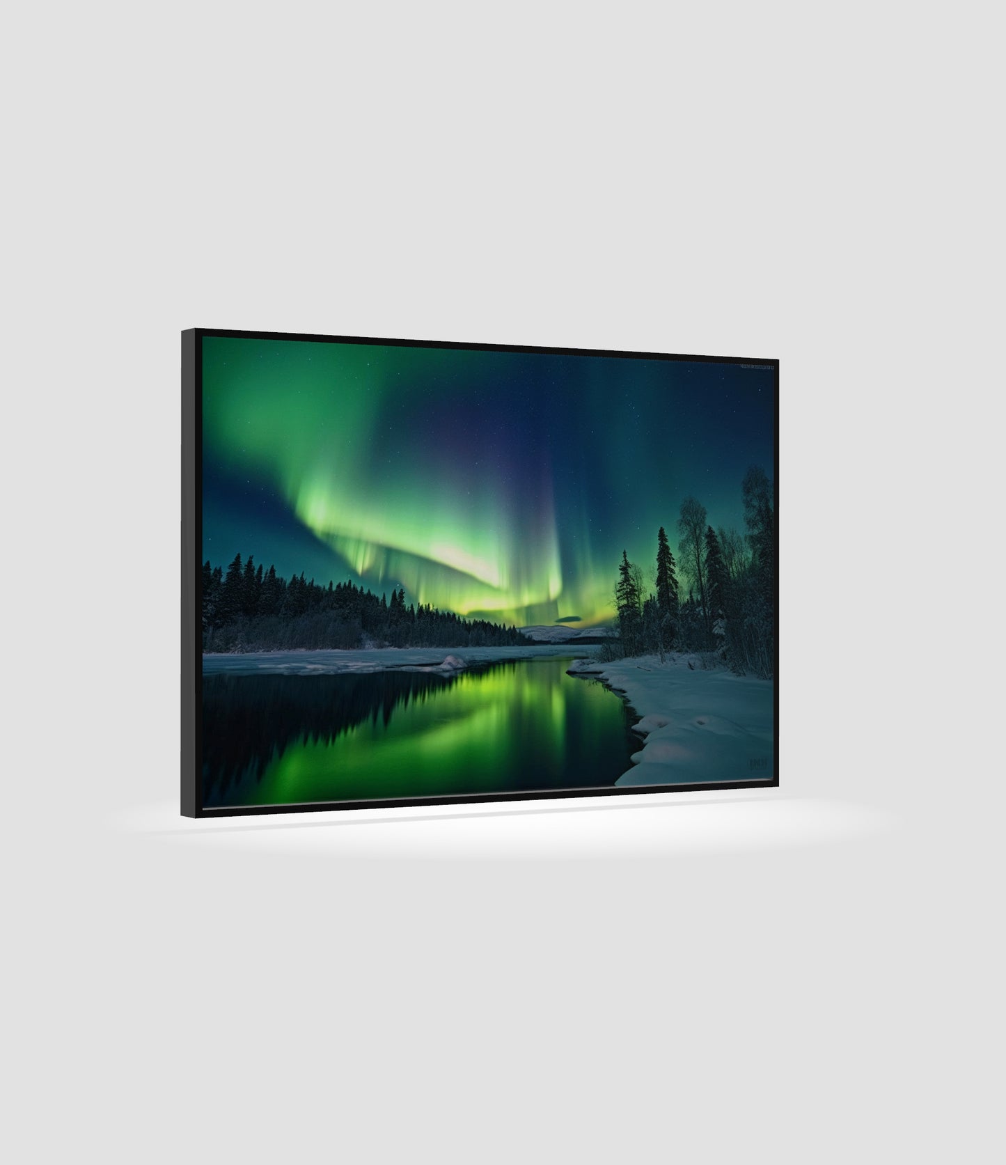 Northern Lights Canvas Wall Art