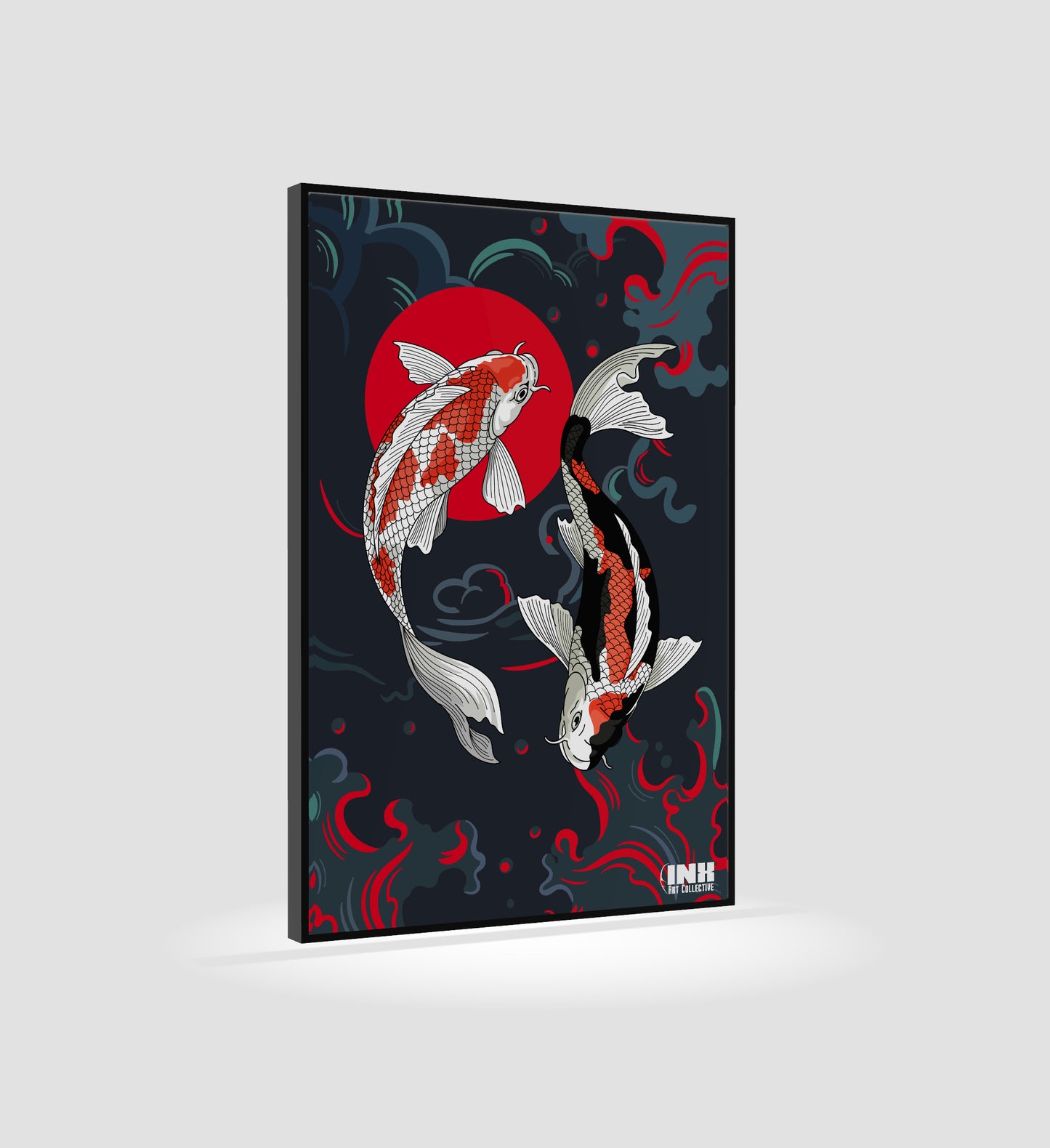 Koi Fish Canvas Wall Art