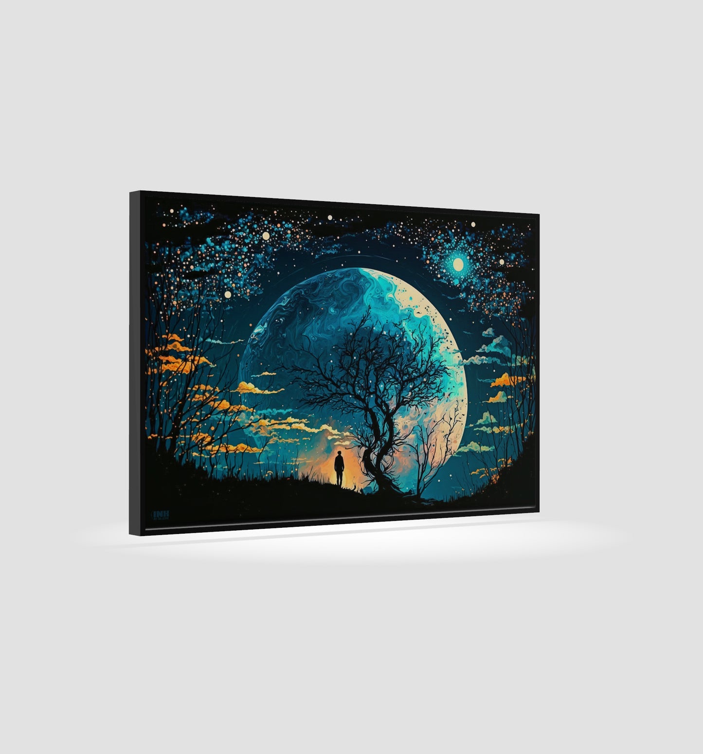 Cosmic Dreamscape Canvas Wall Art