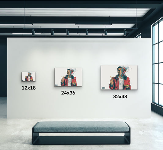 Hip Hop Visionary Canvas Wall Art