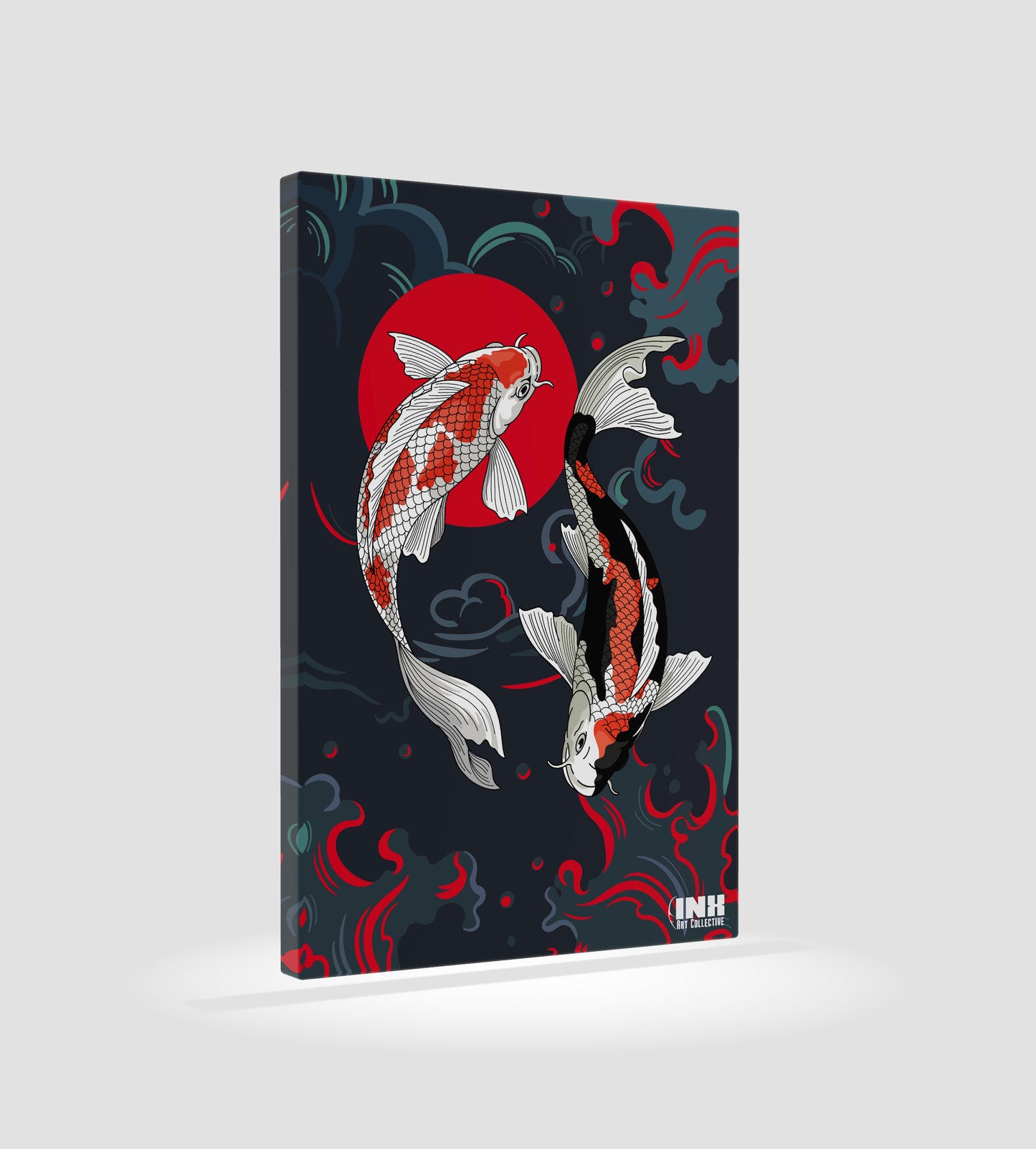 Koi Fish Canvas Wall Art
