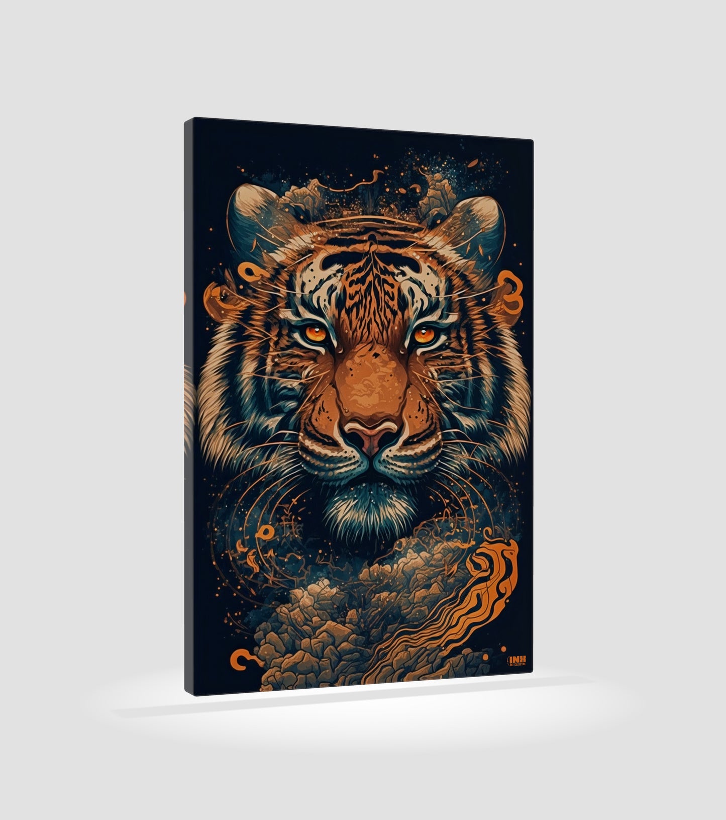 Fierce Tiger Canvas Wall Art