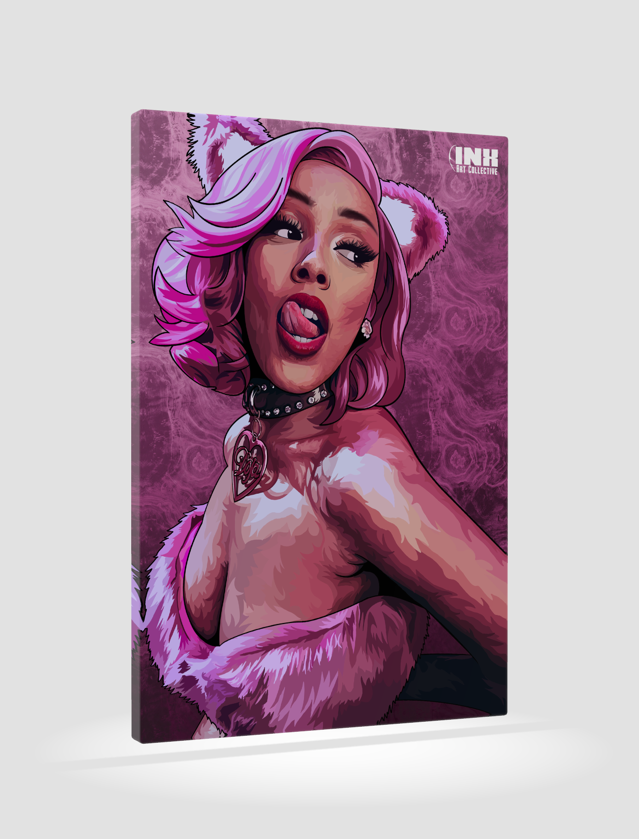 Vibrant Music Star Canvas Wall Art