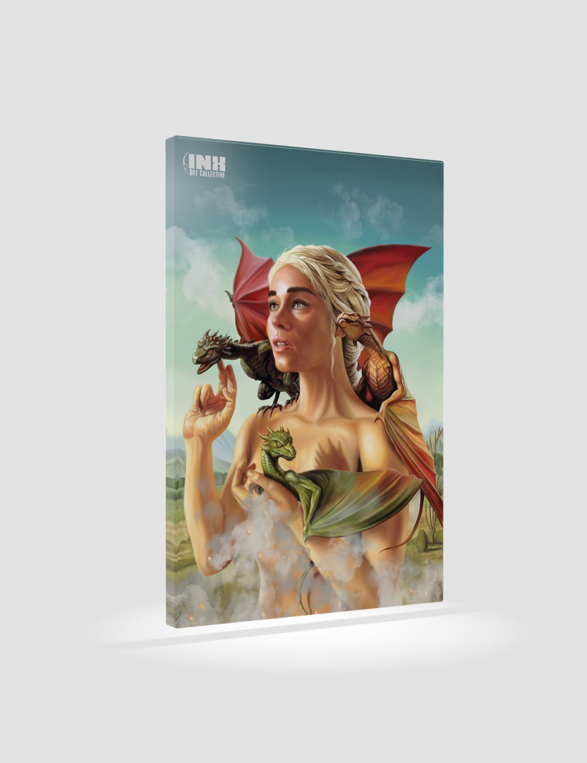 Mother of Dragons Canvas Wall Art