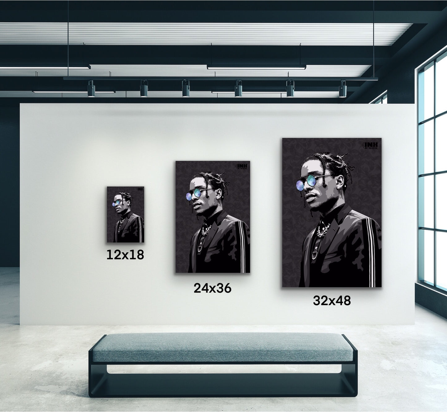 Hip Hop Icon Canvas Wall Art