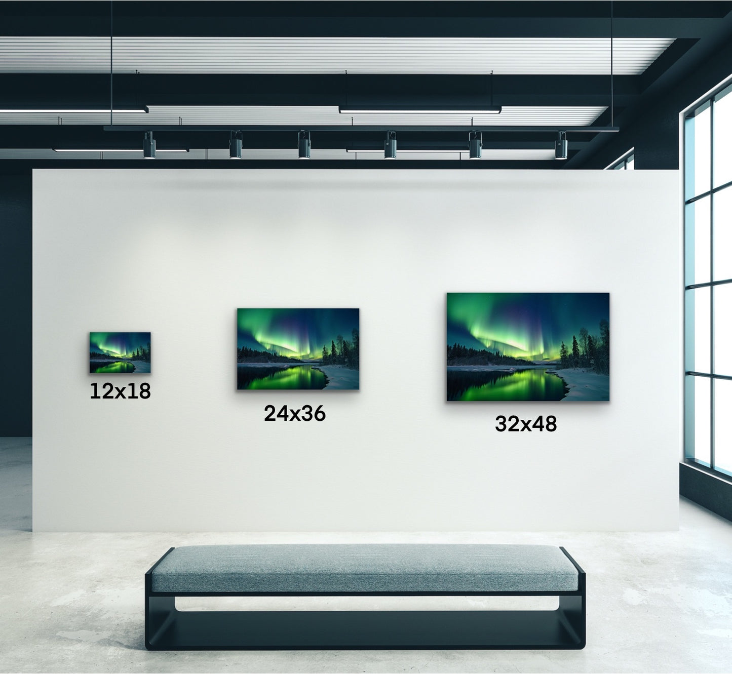 The Northern Lights Canvas Art