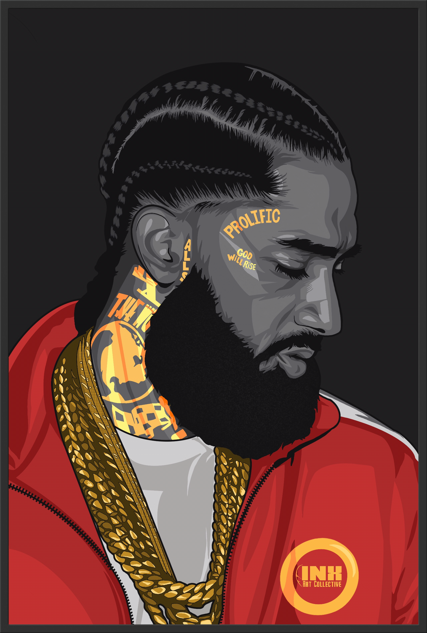 Nipsey Hussle Canvas Art