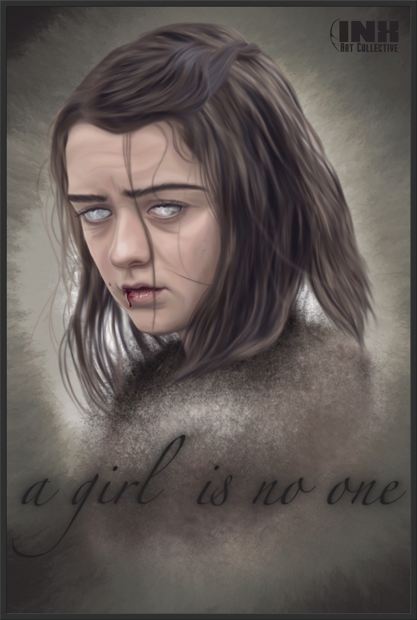 Arya Stark Canvas Art
