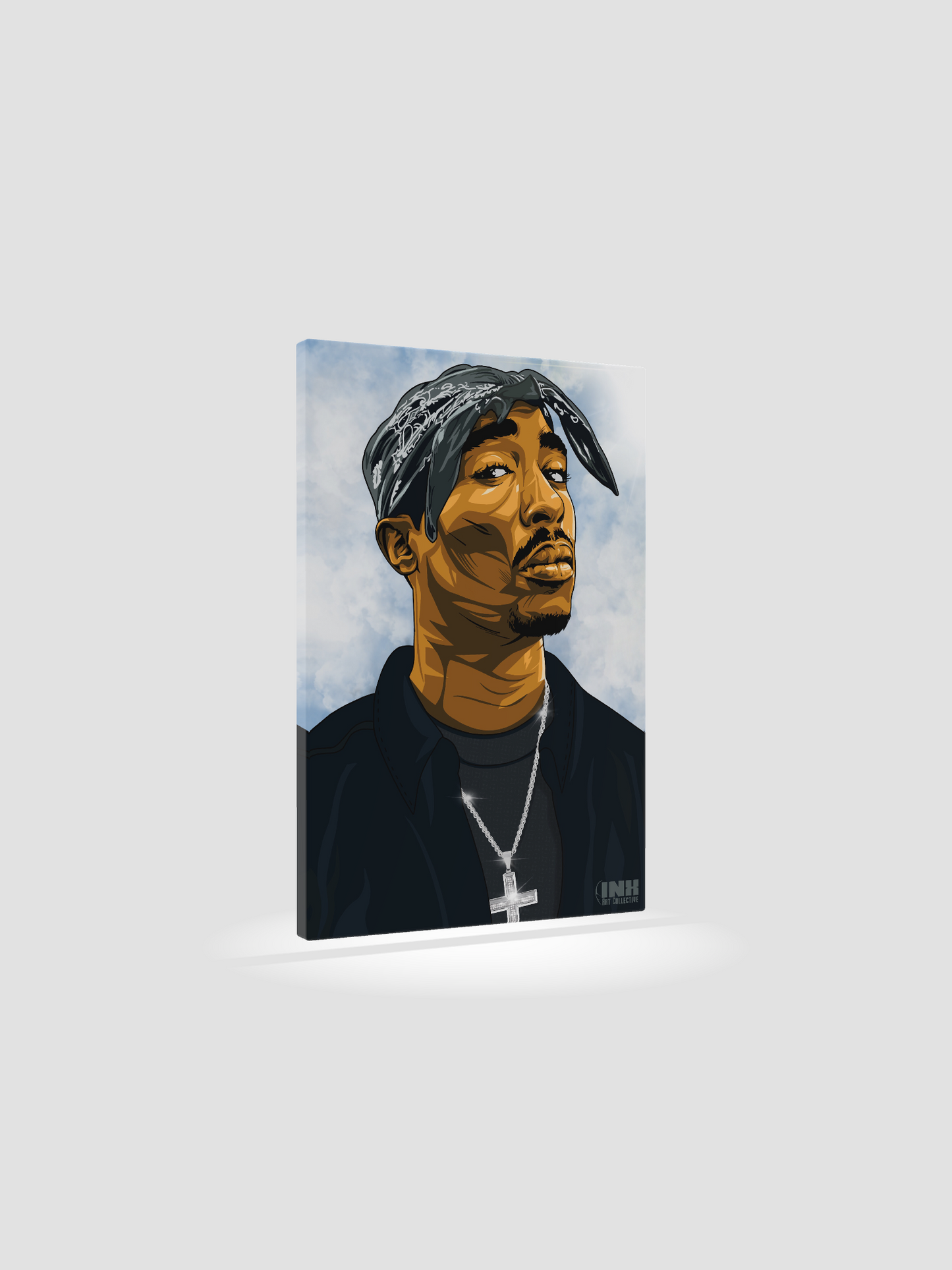 Tupac Canvas Art